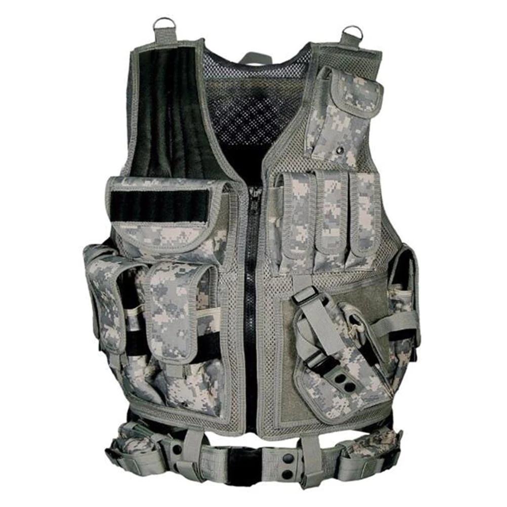

Military Tactical Vest Outdoor Tactical Airsoft Hunting Camping Hiking Vest