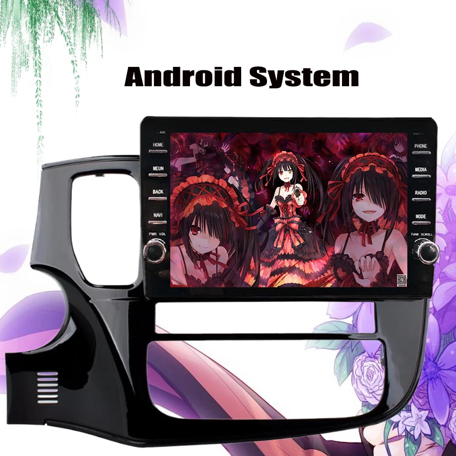 Perfect 4G+64G Android 9.0 4G Car Radio Multimedia Video Player Navigation GPS For Mitsubishi Outlander 3 2012-2018 2019 2 Din no dvd 4