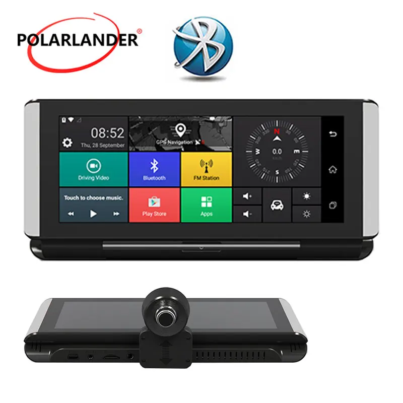 6.86 inch folding control platform 16G external portable 3G/WIFI Android driving recorder Bluetooth | Автомобили и мотоциклы