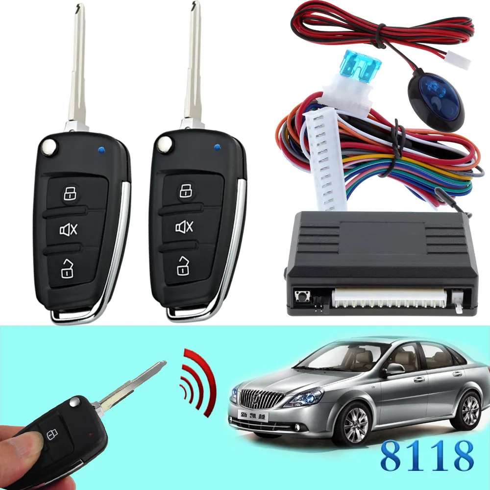 

Keyless entry system car flip key for Buick #39 remote central lock locking system CHADWICK 8118 Modification accessories parts