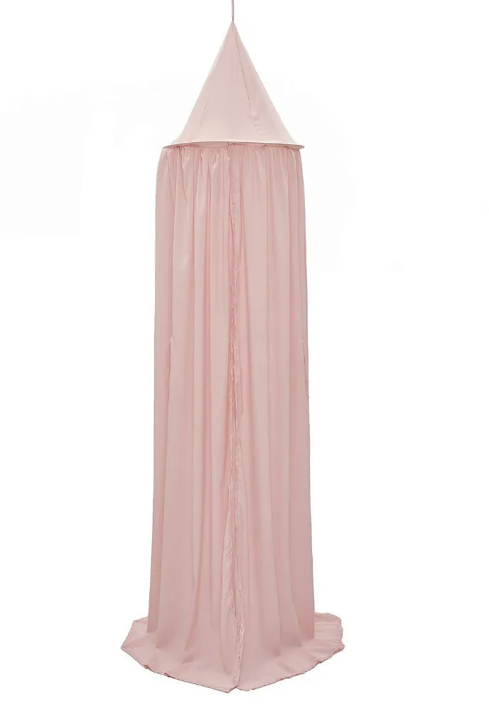 5 Colors Hanging Kids Baby Bedding Dome Bed Canopy Princess Cotton Mosquito Net Bedcover Curtain Fo