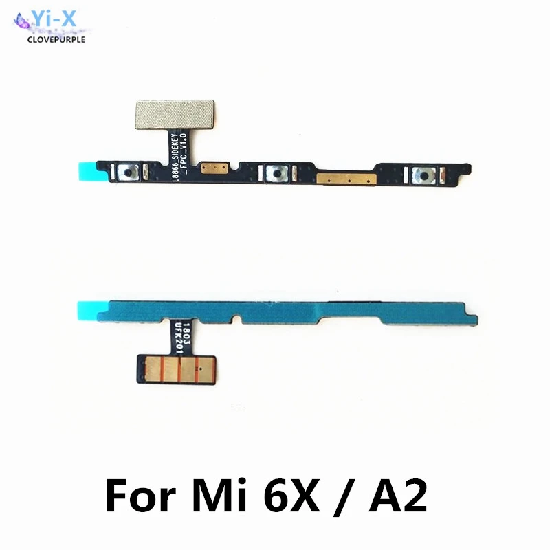 

20X For Xiaomi Mi 6x A2 power on off volume up down side button flex cable