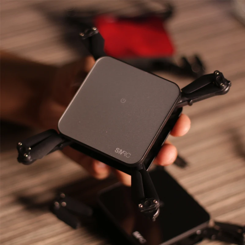 SMRC S1 mini rc drone with hd wifi camera pocket Selfie 2.0MP WiFi FPV Real Time Folding Helicopter for Chrismas toy boy gift