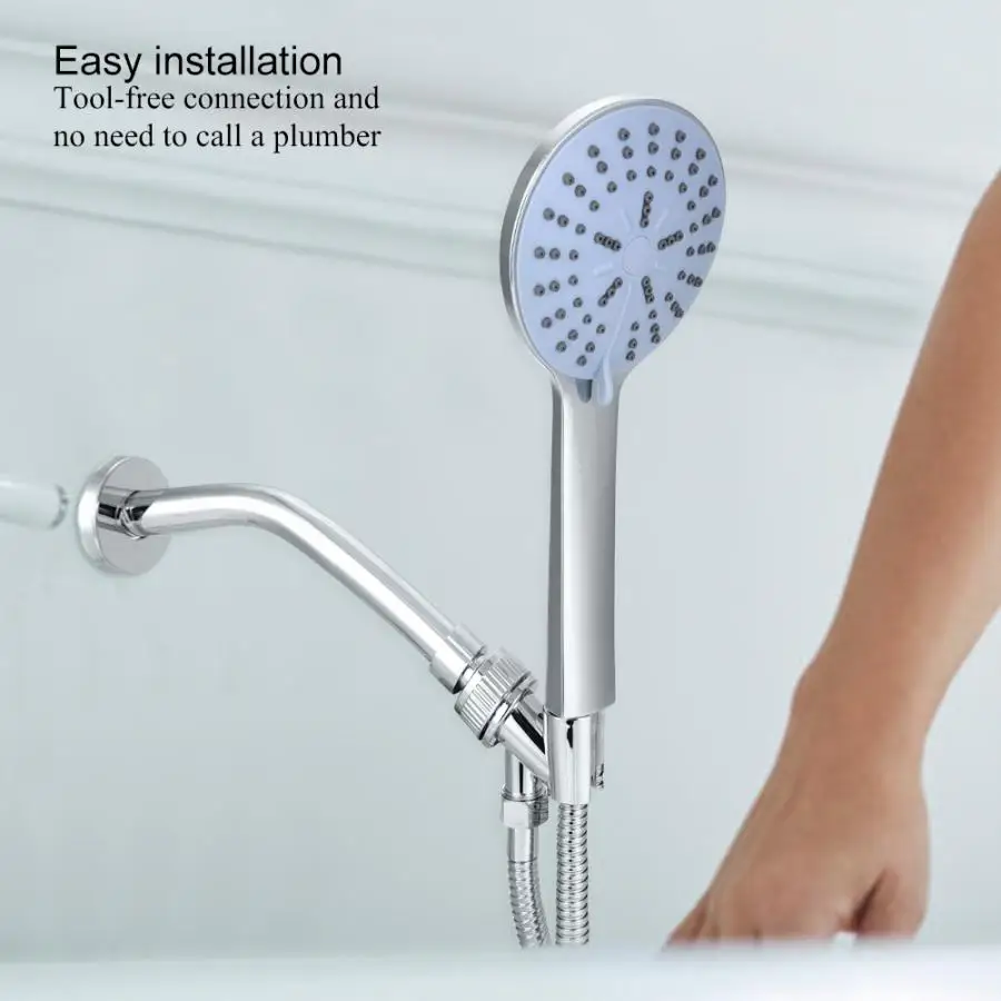

Luxury Shower Head System High Pressure Handheld Set with 3-Setting Spray showerhead Bathroom Shower Set pommeau de douche