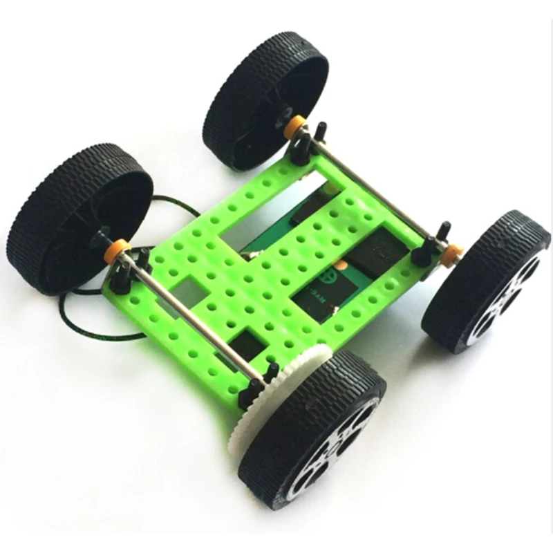 

Mini Electric Solar Toy Car Model DIY Kits Educational Gadget Hobby School Gifts