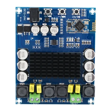 

TPA3116D2 120Wx2 Wireless bluetooth 4.0 Audio Receiver Digital Amplifier Board DC12V-24V Digital Amplifier Module