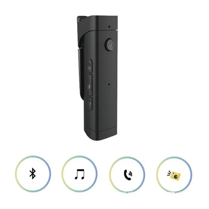 

Portable Sport Bluetooth Audio Receiver Collar Clip Type Wireless Adapter For Smartphone Headset Mp3 player Stereo Audio Adapter