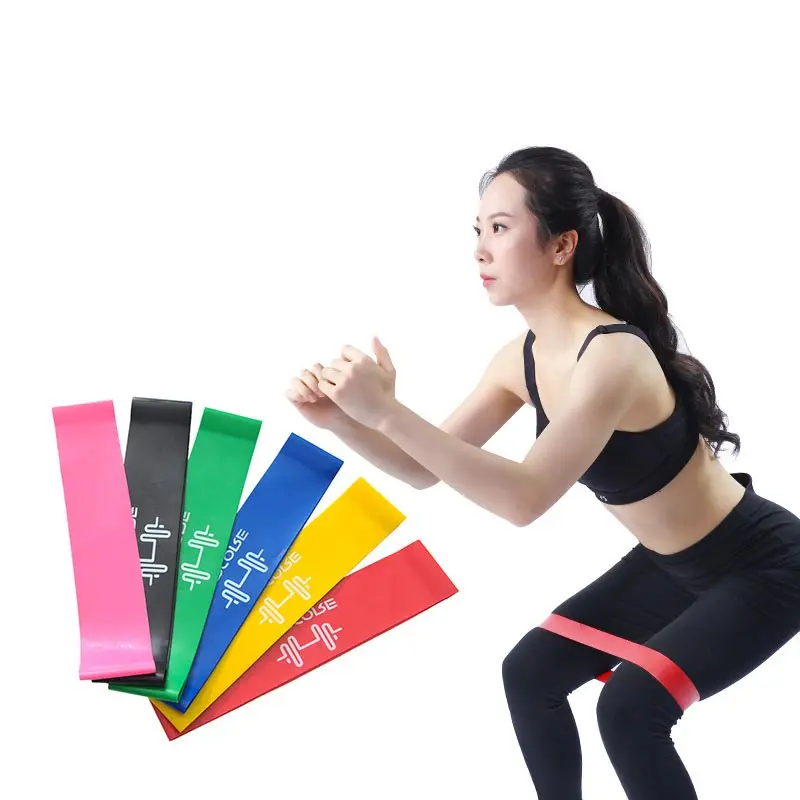 

LemonBest Yoga Elastic Tension Band Fitness Body Building Women Yoga Training Resistance Rubber Elastic Tension Band Latex Belts
