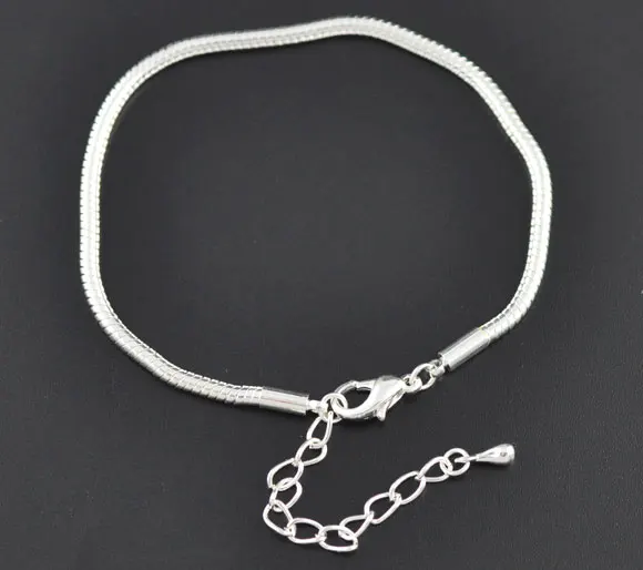 Браслеты с застежкой из 4 Омаров подходят для европейских бусин 20 см(B08745