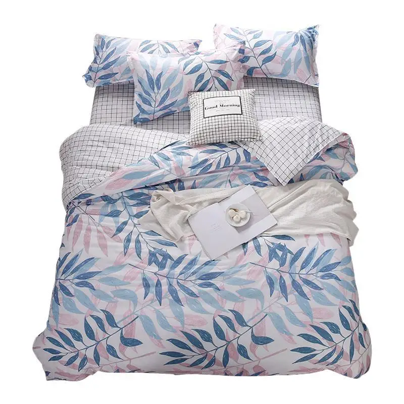 

Luxury Nordico Kids Jogo Lencoes Sabanas Individual Colcha Y Conjuntos Cotton Linen Bed Ropa De Cama Sheet And Quilt Bedding Set