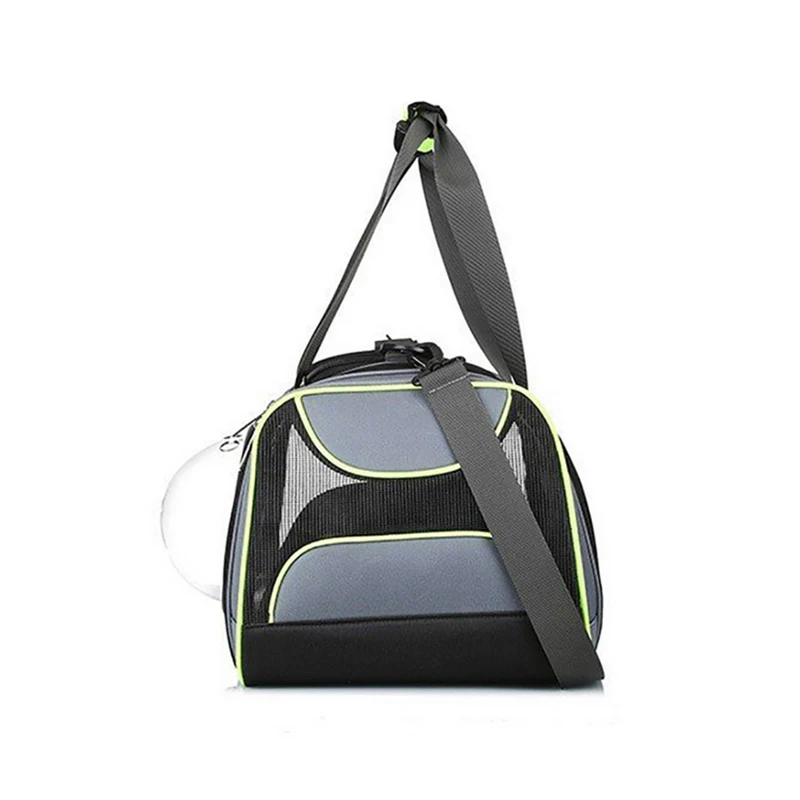  Pet Carrying Case Bag Comfortable Space Capsule Portable Cat Handbag Breathable Dog Out Bag Strap C