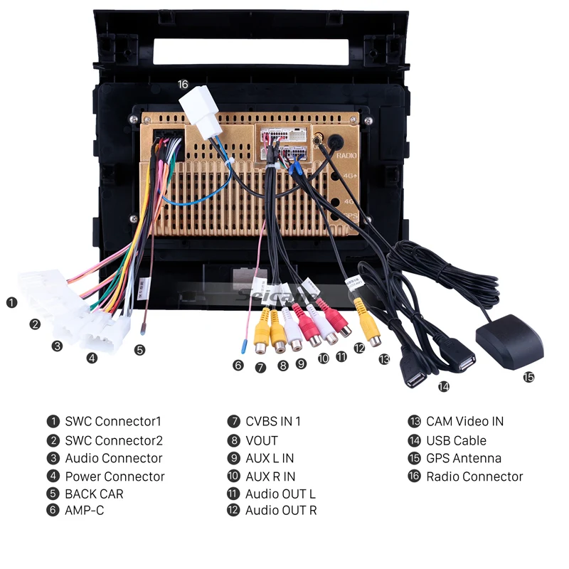 Clearance Seicane 10.1" Android 8.1/9.0 Multimedia Player for 2007-2017 Toyota Cruiser FJ Auto Radio Car GPS Navigation with 3G WiFi SWC 4 Clearance Seicane 10.1" Android 8.1/9.0 Multimedia Player for 2007-2017 Toyota Cruiser FJ Auto Radio Car GPS Navigation with 3G WiFi SWC 4
