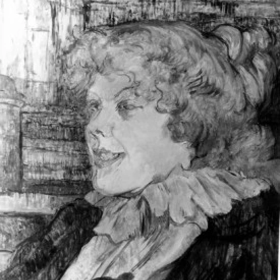 Miss Dolly - The English Barmaid from La Havre by Henri de Toulouse-Lautrec 1899 1864-1901 Poster Print (18 x 24) | Дом и сад