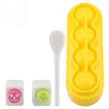 В форме небольшого шара Япония Нигири форма для риса в суши мяч DIY ремесленных риса ролл бенто формы-бэнто аксессуары с ложкой