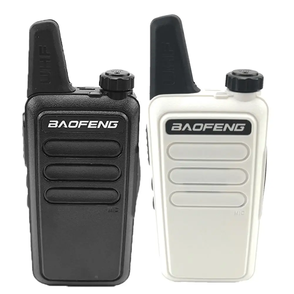 

2pcs BFR5 Two Way Radio comunicator FM Radio HF Transceiver telsiz R5 Ham cb Radio station Baofeng BF-R5 Mini Walkie Talkie