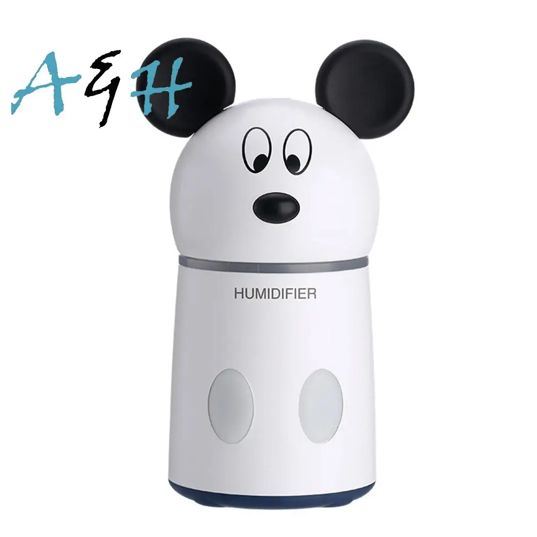 

Creative Mute Colorful Night Light USB Humidifier Air 2W Diffuser DC 5V Purifier Atomizer 25-35ML/H 200ML