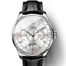 LOBINNI часы Для мужчин автоматические механические Элитный бренд Для мужчин часы сапфир Водонепроницаемый relogio Японский Miyota 9122 двигаться Для мужчин t L16013-3