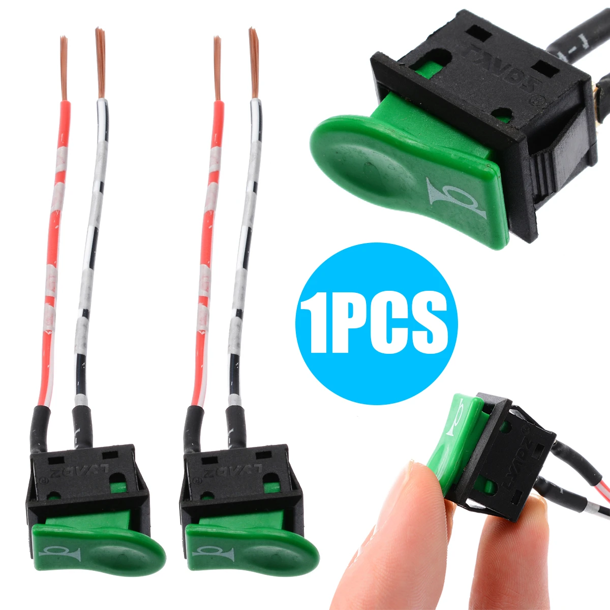 Hot Universal Car Horn Switch Button Ebike Motorcycle Horn Momentary