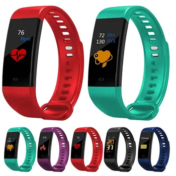 

SOONHUA Bluetooth Waterproof Smart Bracelet Heart Rate Blood Pressure Fitness Activity Tracker Monitor