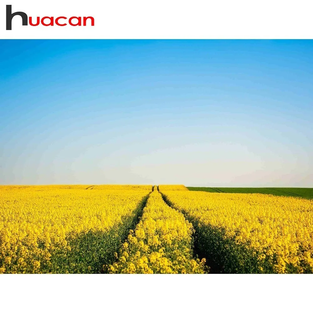 

Huacan Diamond Painting Full Square Farm Scenery Diamond Embroidery Sale Landscape Cross Stitch Rhinestone Diamond Mosaic Craft