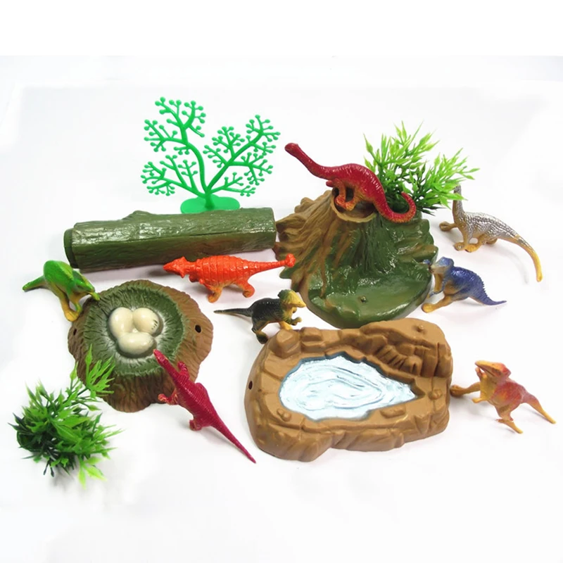 

Fashion Dinosaur Model Sand Table Scenery Toy Kit Kids Children Play Toys