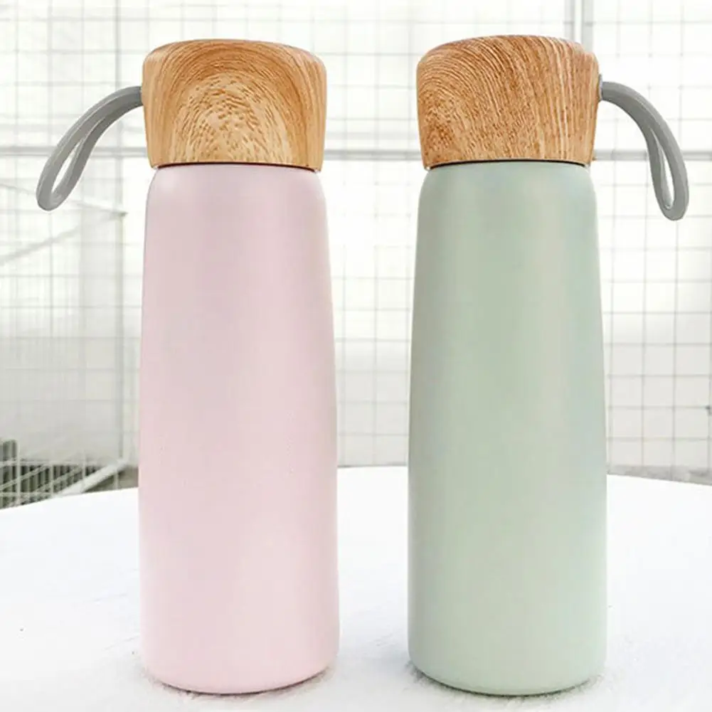 

500ml Thermos Stainless Steel Portable Vacuum Flask Outdoor Travel Home Mugs Thermal Vacuum Cup Tea Coffee Soup Water Bottle Mug