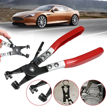 

Hose Clamp Pliers Swivel Flat Band Flat-Band Ring-Type Car Water Pipe Removal Tool Mechanics Engineer Hose Clamp Pliers