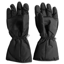 Батарея приводом с подогревом перчатки мотоцикла велосипедные Водонепроницаемый зимняя грелка для рук