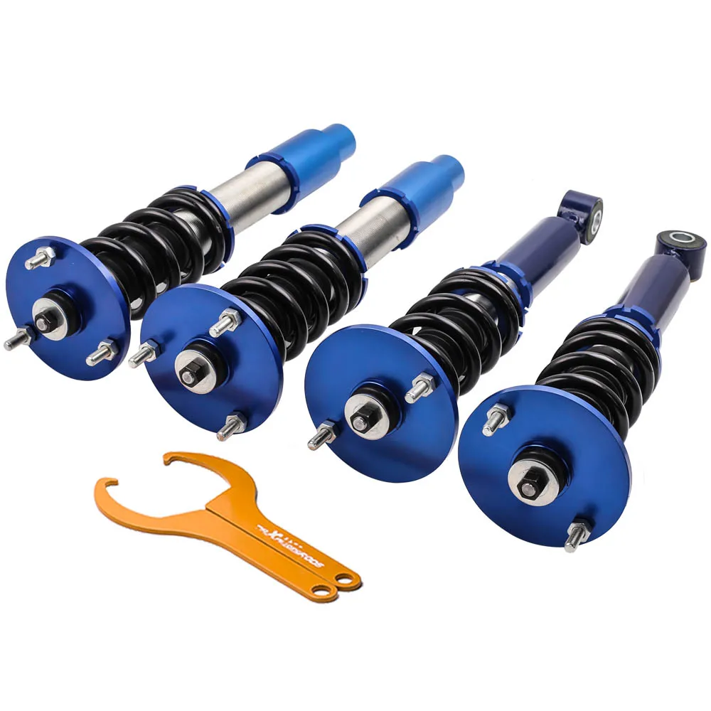 Car Truck Parts 2 X Front 2 X Rear Coilover Strut Kit For Mitsubishi Eclipse 1995 1999 2nd Gen Motors