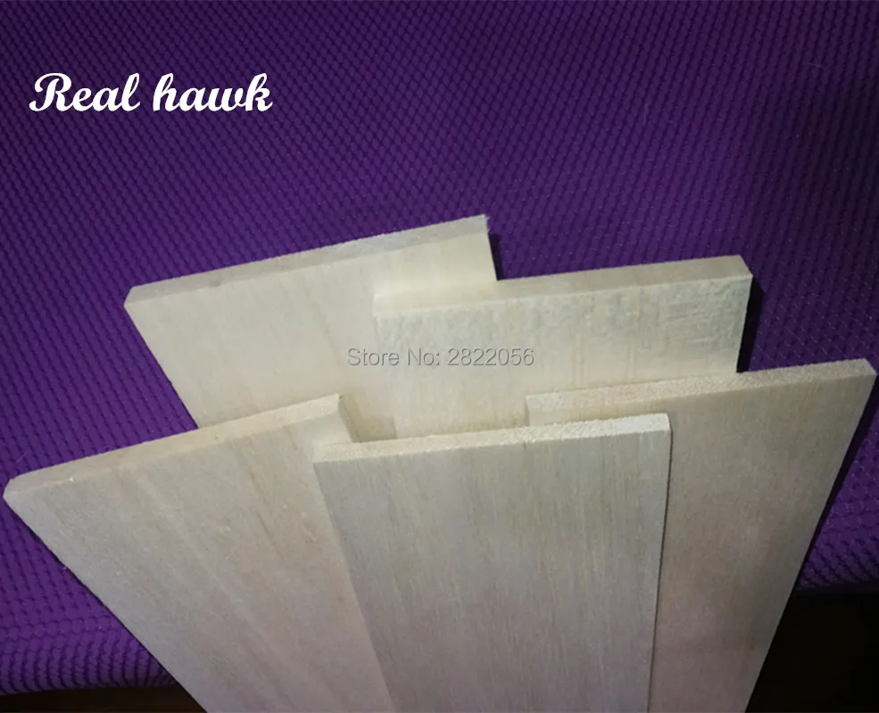 Деревянные листы 1/1x80x2/2/3/4/5 мм AAA + модель Balsa для самостоятельной сборки RC