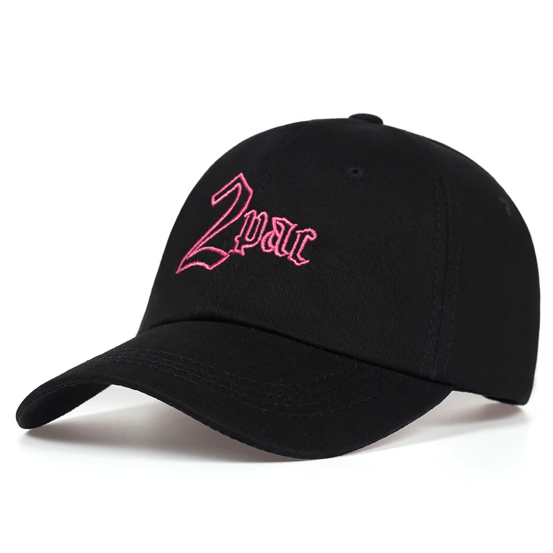 2019 Высококачественная бейсболка с вышивкой 2PAC модные Снэпбэк кепки 100% хлопок