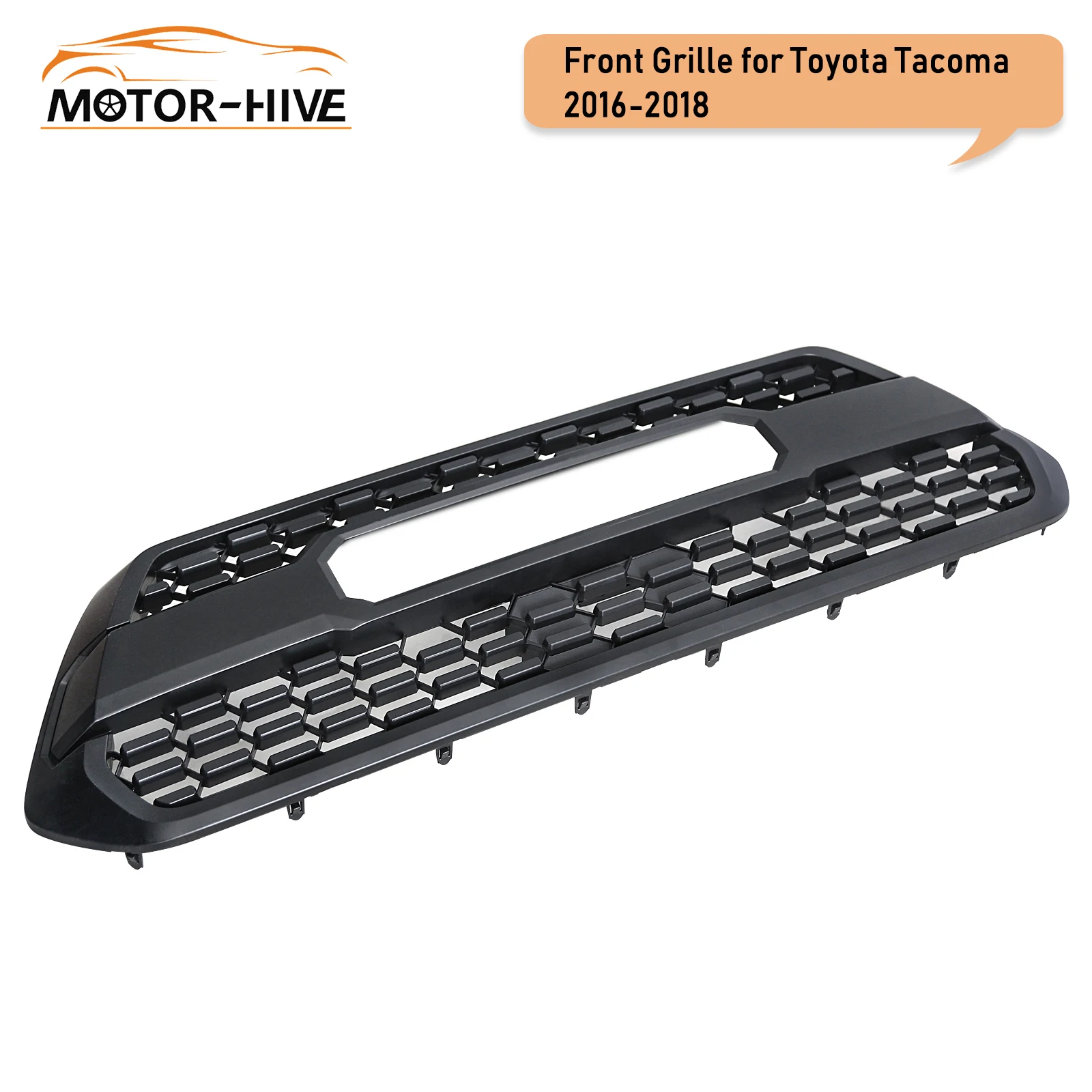 Передний капот Черная решетка для Марка Toyota Tacoma TRD PRO 2016 2017 2018 2019 сетки гонки гриль