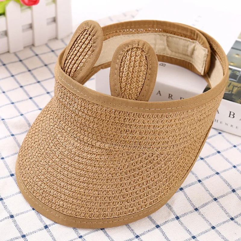 جديد الطفل الأولاد سترو قبعات للحماية من الشمس طفل الفتيات الصيف الشاطئ قبعات الاطفال فارغة أفضل قبعة مع آذان أرنب لطيف الأطفال في الهواء ال... جديد الطفل الأولاد سترو قبعات للحماية من الشمس طفل الفتيات الصيف الشاطئ قبعات الاطفال فارغة أفضل قبعة مع آذان أرنب لطيف الأطفال في الهواء ال...