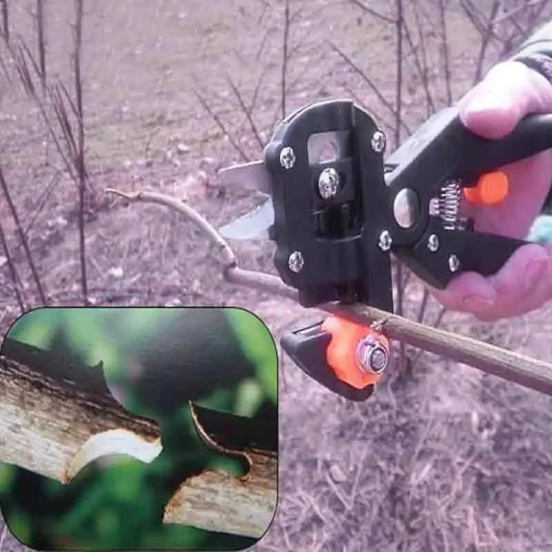 

Professional Garden Fruit Tree Pruning Shears Scissor Grafting cutting Tool+2 Blades Garden Tools Set Pruner Tree Cutting Tool