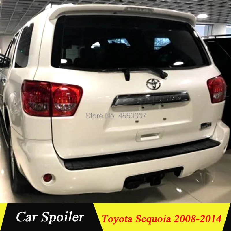 Спойлер для Toyota Sequoia задний спойлер из АБС пластика багажника 2008 2009 2010 2011 2012 2013