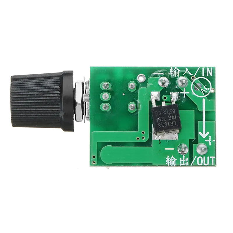 CLAITE Мини DC 4 5 V к 35V 5A 90W мотор контроллер скорости ШИМ модуль регулятор