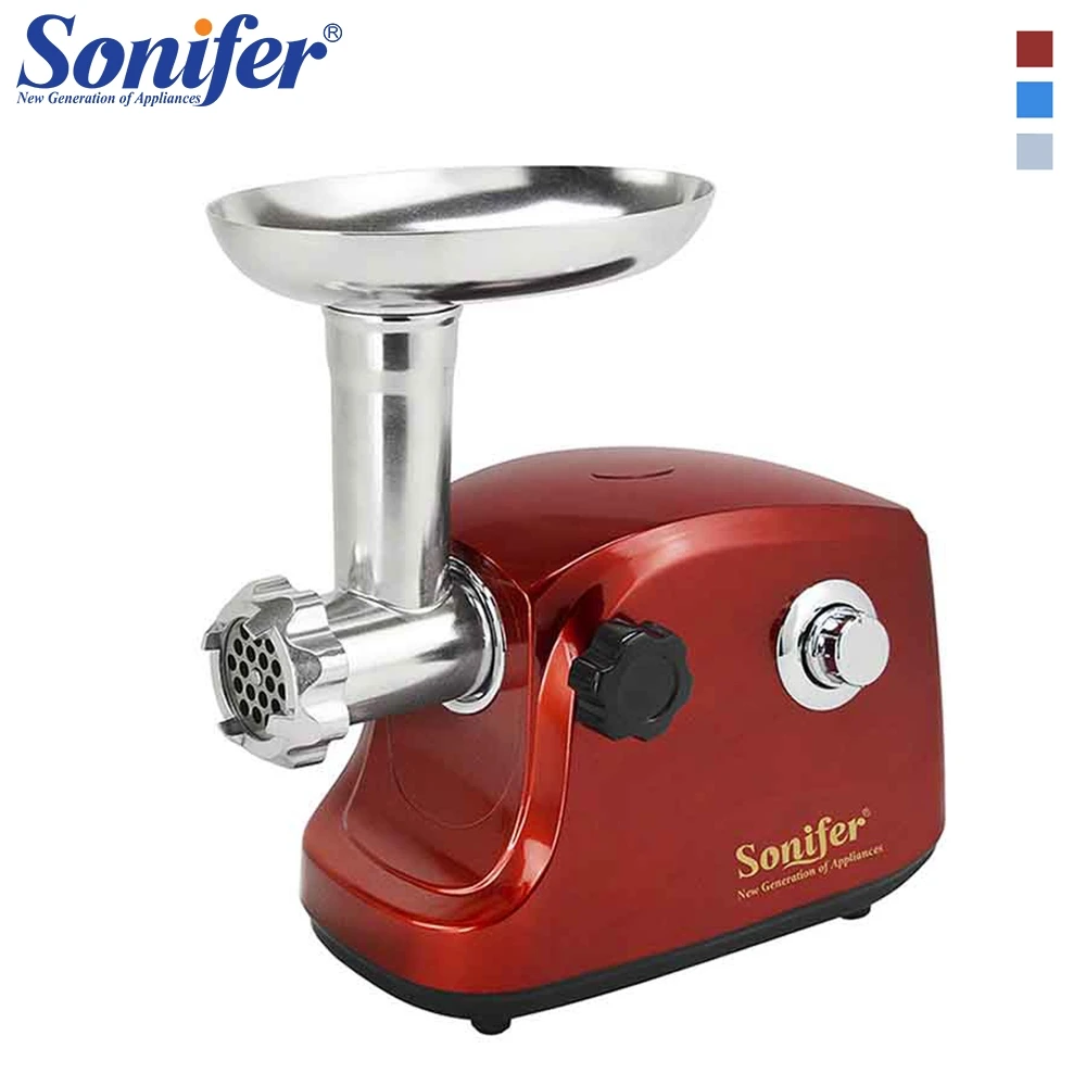 1500W Colorful Home Electric Meat Grinder Sausage Stuffer Mincer Heavy