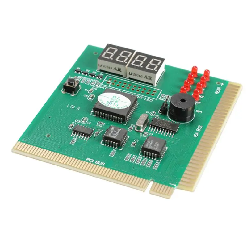 4-Digit LCD Display PC Analyzer Diagnostic Card Motherboard Post Tester Computer Analysis PCI Card Networking Memory cpu pci debug card