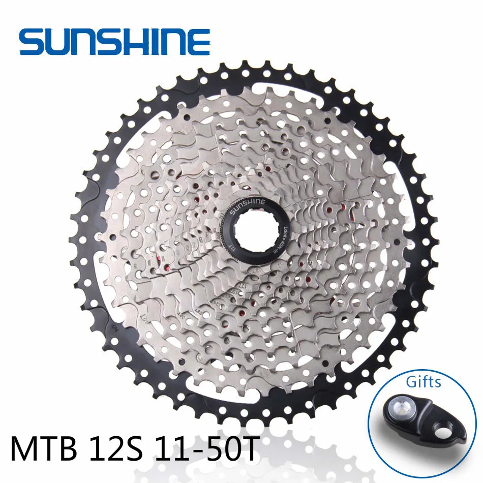 Кассета Sunshine для горного велосипеда BMX 12 Скоростей 11 50t велосипедное свободное