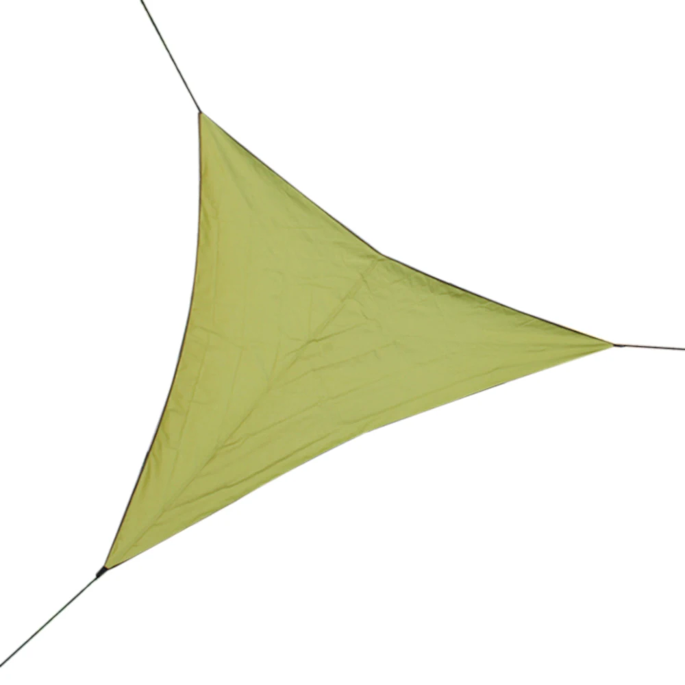 Открытый треугольный Навес От Солнца Парус укрытие водостойкая патио крышка навес УФ Защита тени ткань 3 × 3 × 3/4 × 4/6 × 6 × 6