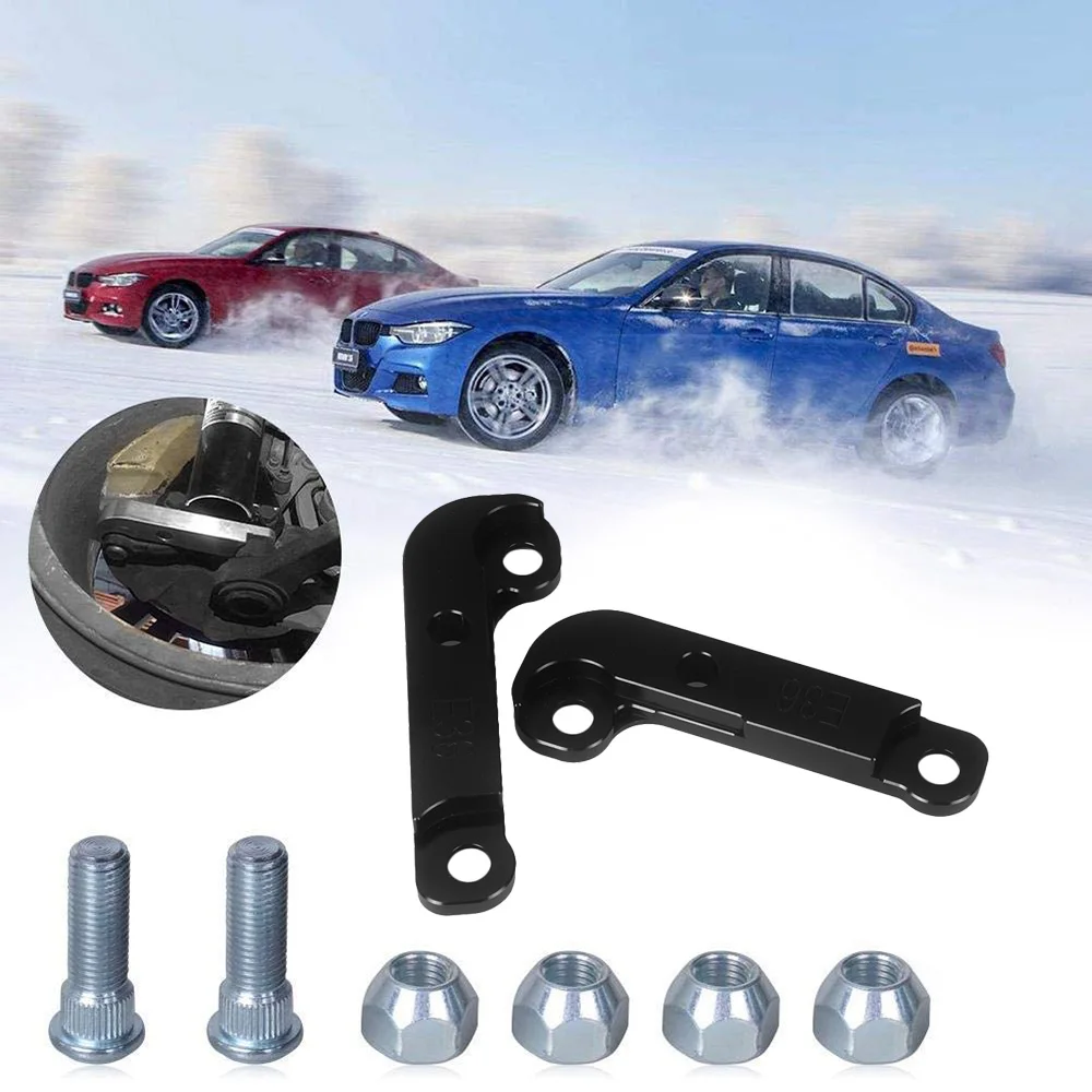 

Adapter Increasing Turn Angles about 25% Drift Lock Kit Tuning Drift Power for BMW E36 Silver Black