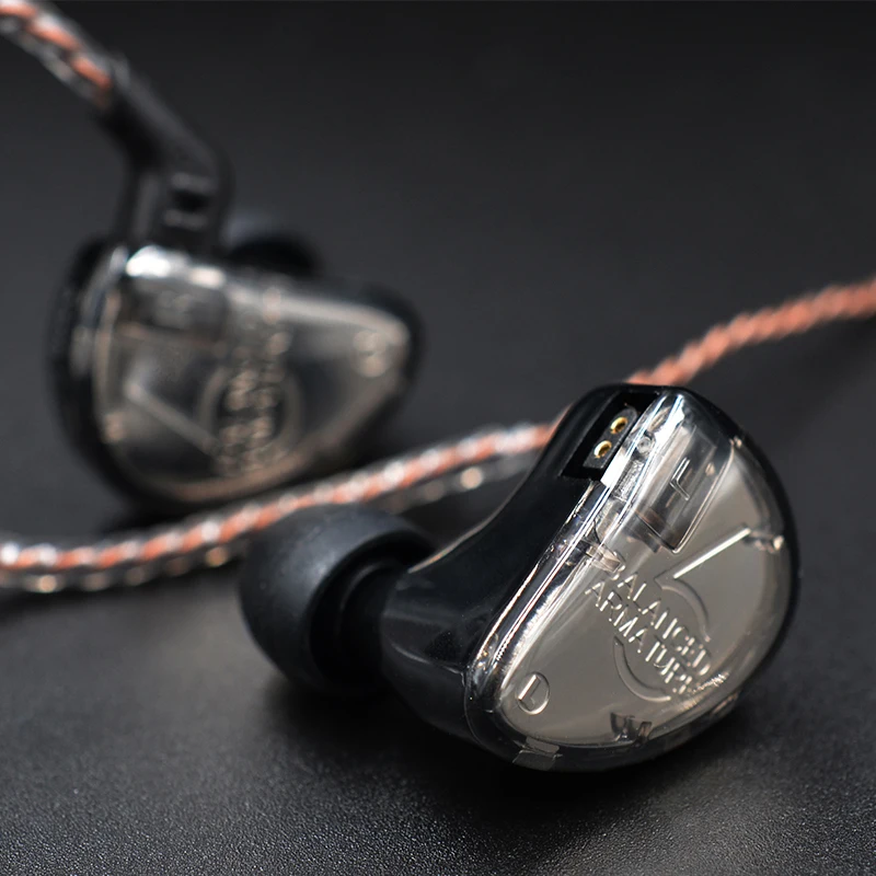Наушники вкладыши KZ AS06 сбалансированный драйвер Hi Fi монитор с басом Спортивная