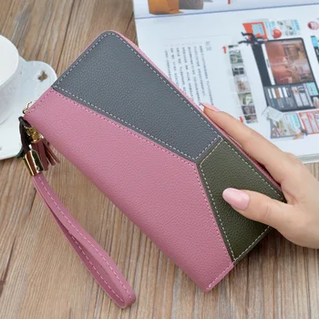 

2018 Fashion Women Wallet Purse Female Wristlet Long Pouch Clutch Handbag Girls Coin Zipper Money Bag Card Holder