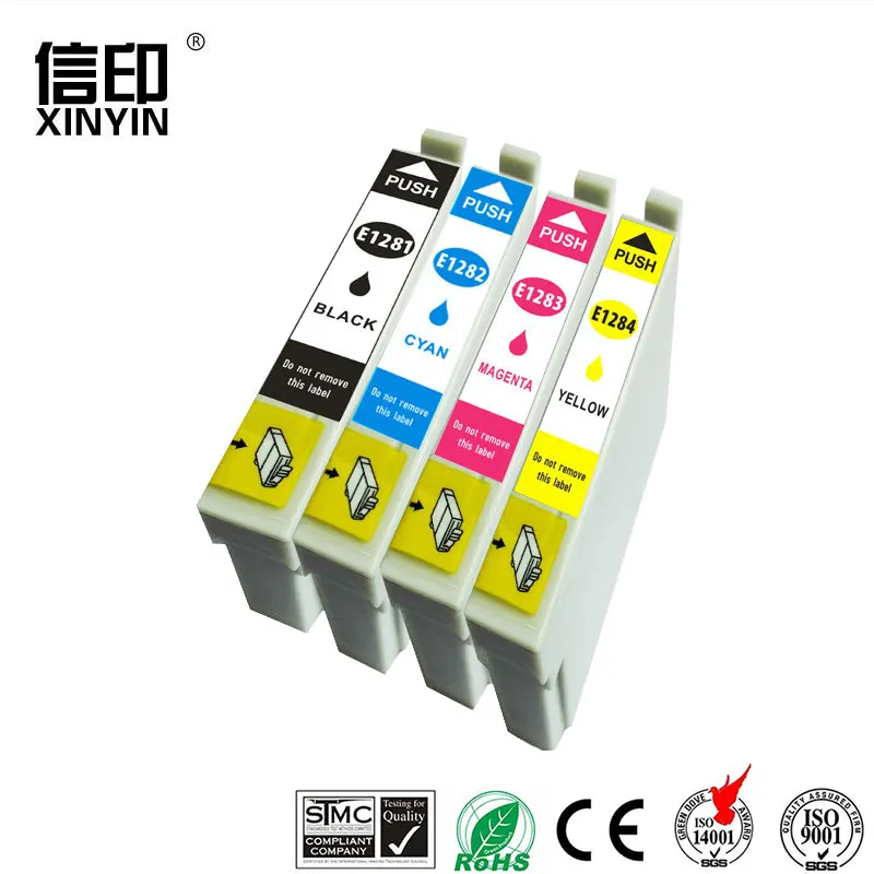 Совместимый чернильный картридж XColor T1281 для принтера EPSON Stylus S22 SX125 SX130 SX230 SX235W SX420W