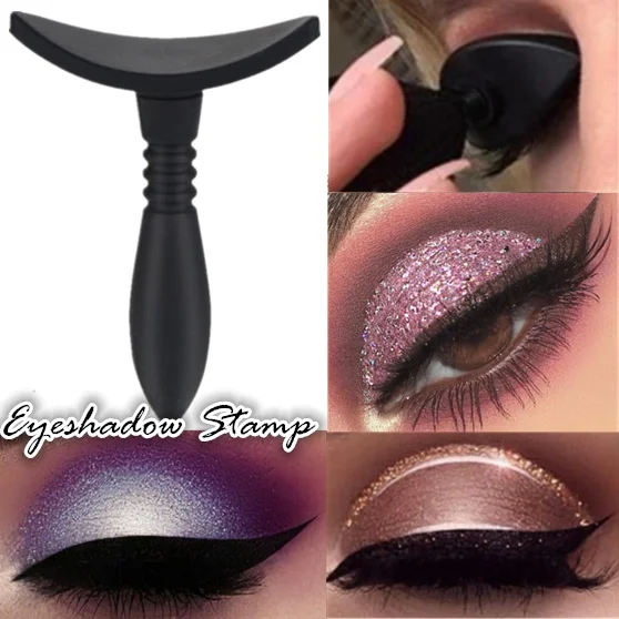 

1pcs Lazy Silicon Eye Shadow Stamp Eyeshadow Stamp Glittering Lazy Applicator Silicon Eyeshadow Seal Makeup Tools