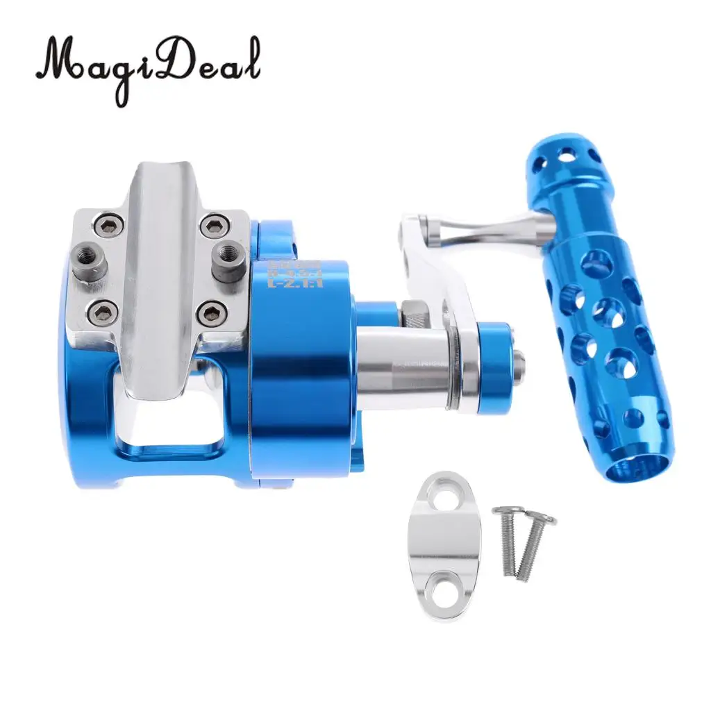 

Trolling Fishing Reel Boat Saltwater Tuna Casting Jigging Reel Powerful Big Game with Bite Alarms Full metal 2 speed switch