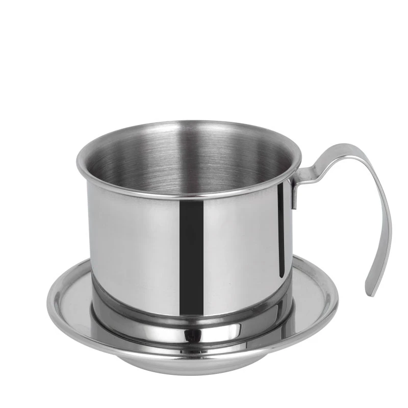 

The Portable Stainless Steel Vietnam Coffee Dripper Filter Coffee Maker Drip Coffee Filter Pot Filters Tools