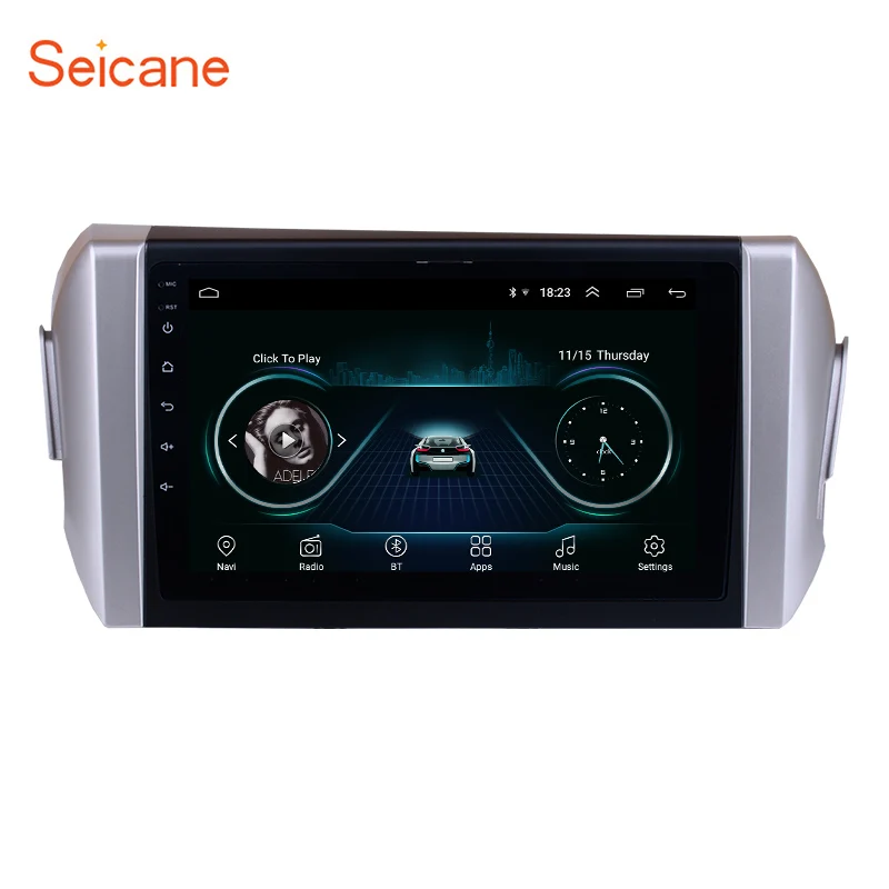 

Seicane 9 inch HD Touchscreen Android 8.1 Radio for 2015 Toyota INNOVA GPS Navigation SWC Bluetooth USB WIFI Rearview Carplay