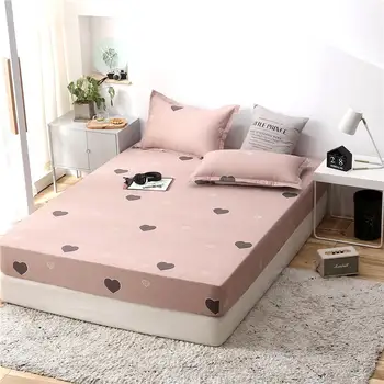 

Pink Love Girl Cover Bed Boy Mattress Cover Breathable Bed Cover Adult Child Mattress Protector Summer Sleeping Mat 2CDT-63002