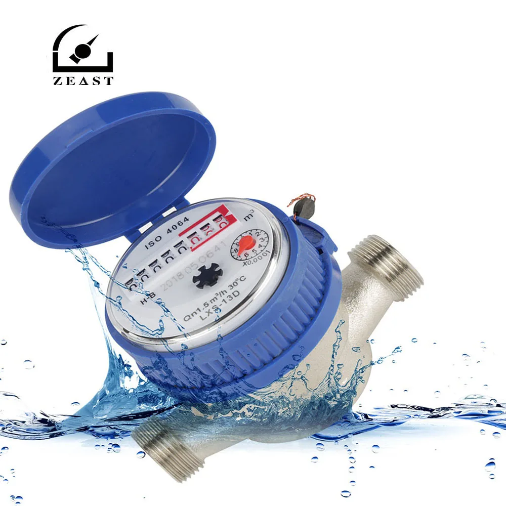 Medidor de Fluxo Contador de Água B-class – 2 Polegadas Único-fluxo Watermeter Seca Lxsg-13d 15 mm 1 Mod. 117472